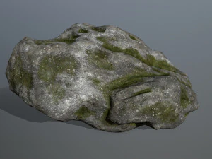 forest rocks set 3D Model