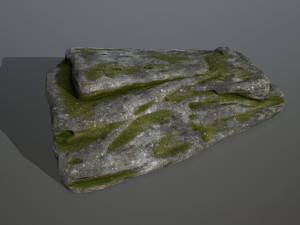 forest rocks set Model 3D