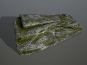 forest rocks set 3D Model