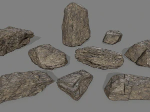 rocks 3D Model
