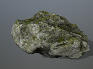forest rocks set 3D Model
