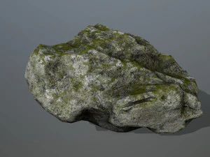 forest rocks set 3D Model
