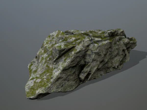 forest rocks set 3D Model
