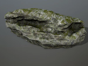 forest rocks set 3D Model