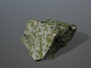 forest rocks set 3D Model