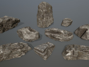 rocks Model 3D