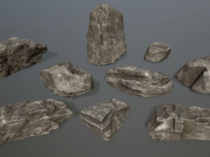 rocks 3D Model