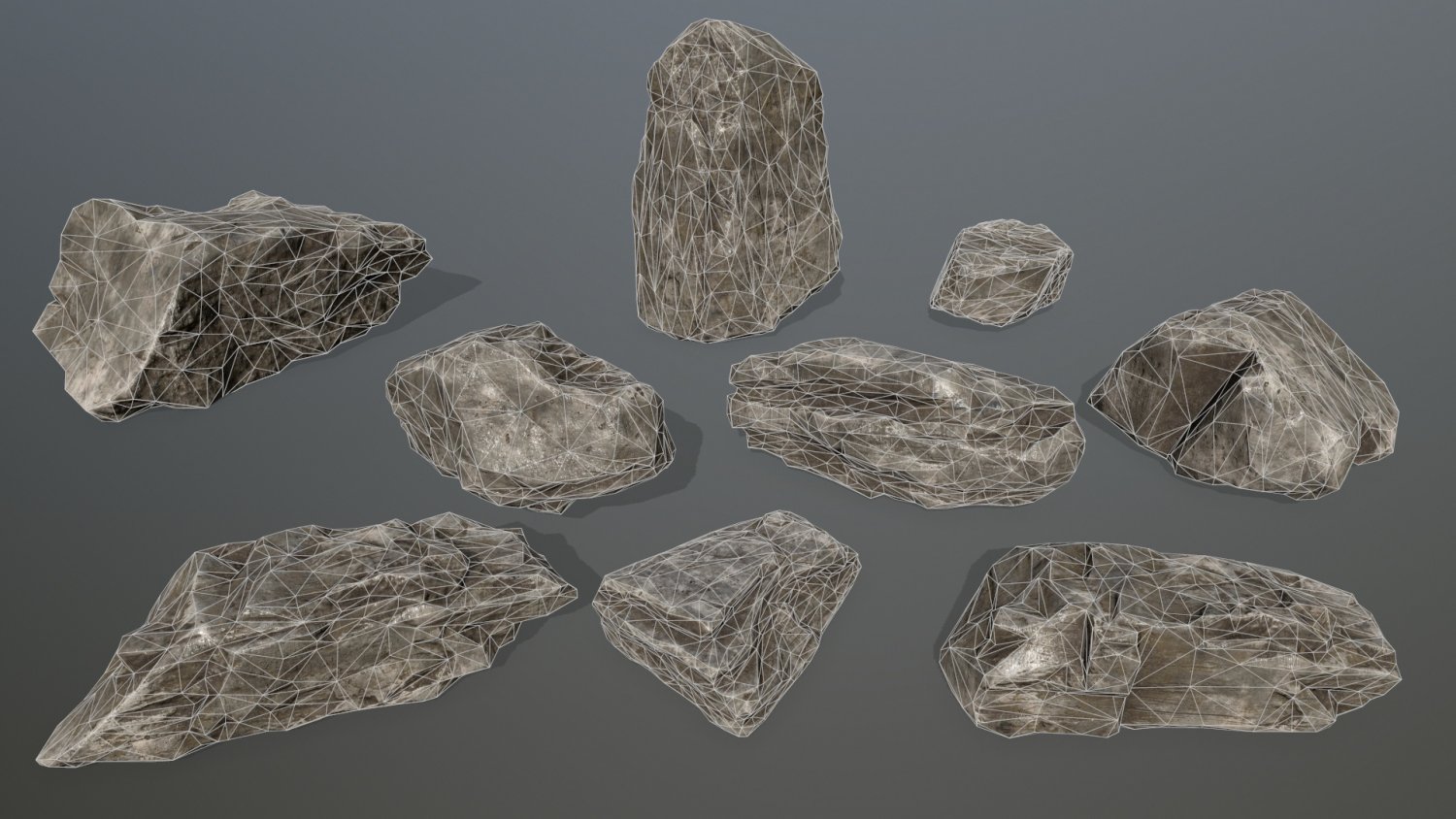 Rock 3d model