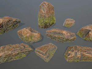 rocks 3D Model