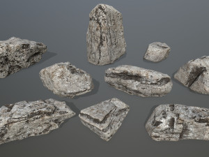 rocks 3D Model