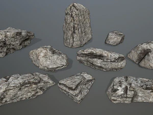 rocks 3D Model