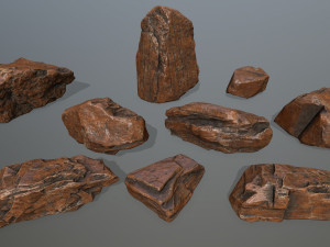 rock 3D मॉडल