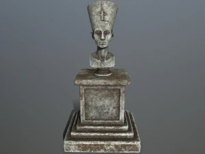 Nefertiti Modelo 3D