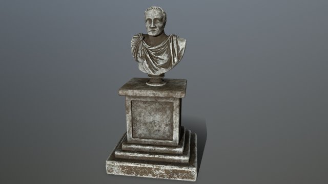 cesare 3D Модель .c4d .max .obj .3ds .fbx .stl .blend