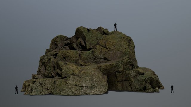 rocks 3D 模型 .c4d .max .obj .3ds .fbx .stl .blend 