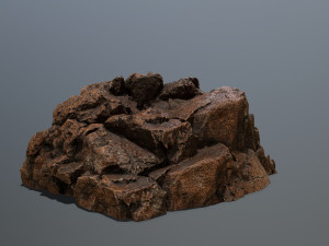 rocks 3D मॉडल
