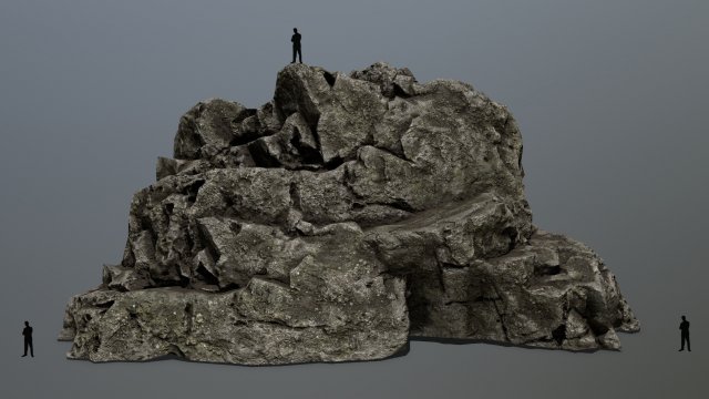 rocks 3D Modell .c4d .max .obj .3ds .fbx .stl .blend