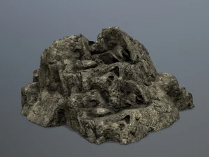 rocce Modello 3D