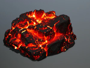 lava rocks 3D Model