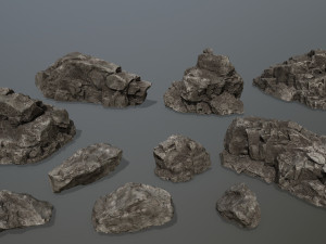 rocks 3D Model