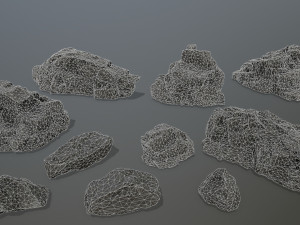 rocks 3D 模型