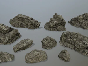 rocas Modelo 3D