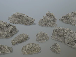 rocks 3D Model