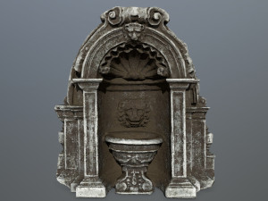 fountain 3D Model