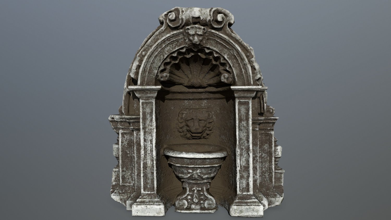 Fountain 3d Model In Decoration 3dexport