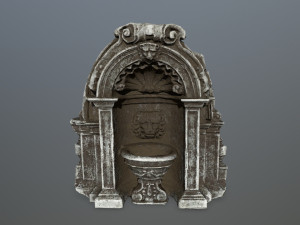 fountain Modelo 3D