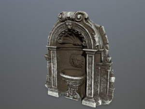 fountain Modelo 3D