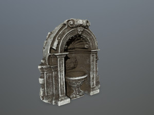 fountain Modelo 3D