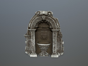 fountain Modelo 3D