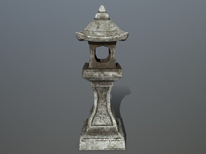 stonelantern Modelo 3D