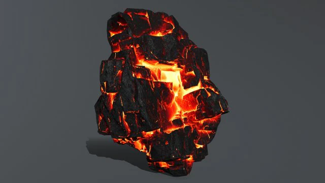 lava rocks 3D Model .c4d .max .obj .3ds .fbx .stl .blend