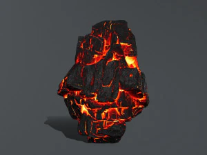 lava rocks 3D Model