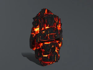 lava rocks 3D Model