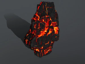 lava rocks 3D Model