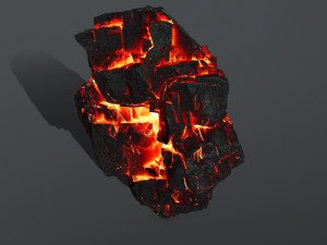 lava rocks Modello 3D