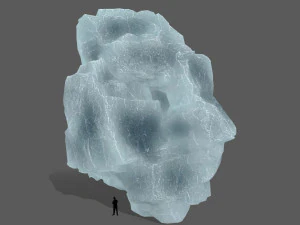 pedras de gelo Modelo 3D
