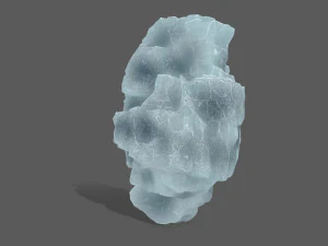 rocce di ghiaccio Modello 3D
