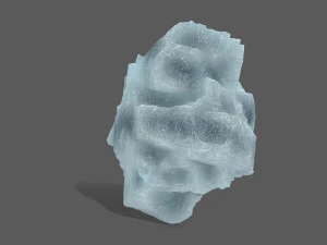 rocce di ghiaccio Modello 3D