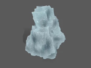 rocce di ghiaccio Modello 3D