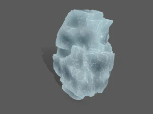 rocce di ghiaccio Modello 3D