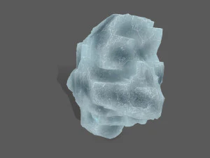 rocce di ghiaccio Modello 3D