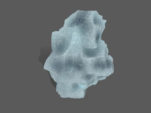 rocce di ghiaccio Modello 3D