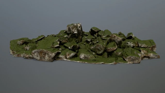rocks 3D Model .c4d .max .obj .3ds .fbx .stl .blend