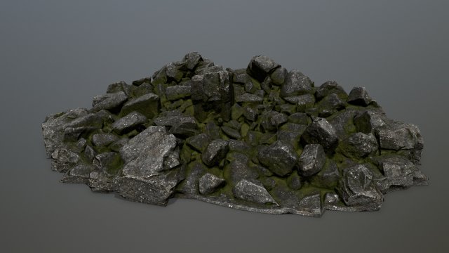 rocks 3D Model .c4d .max .obj .3ds .fbx .stl .blend 