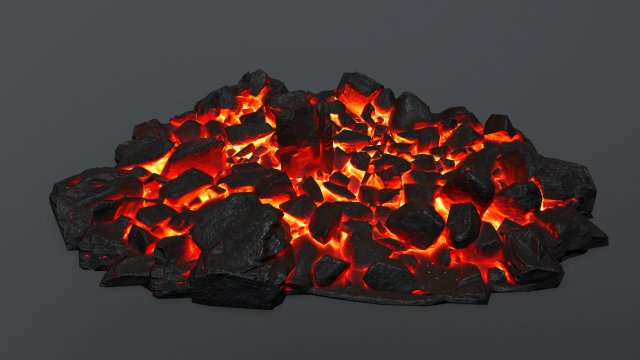 lava rocks Model 3D .c4d .max .obj .3ds .fbx .stl .blend 