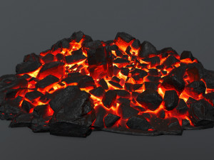 lava rocks 3D Модель